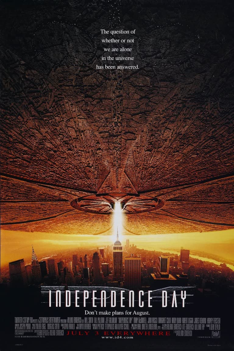 Independence Day 1 (1996) ไอดี 4 สงครามวันดับโลก