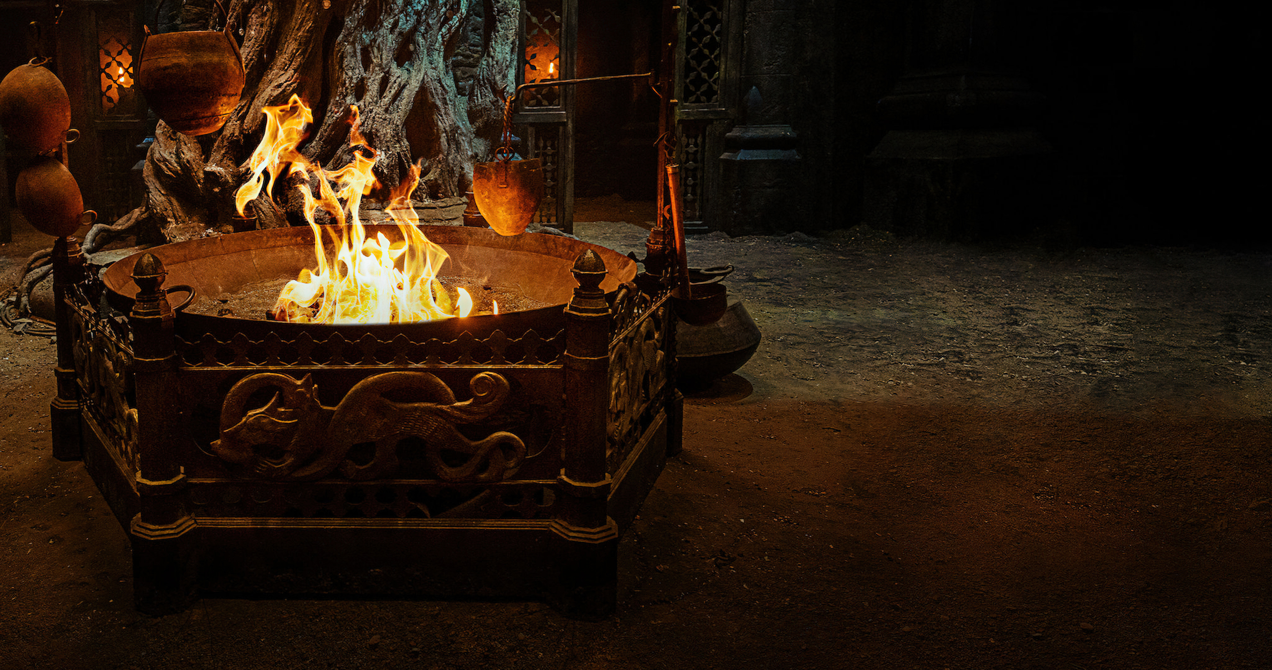 The Witcher Fireplace (2021) เตาผิง