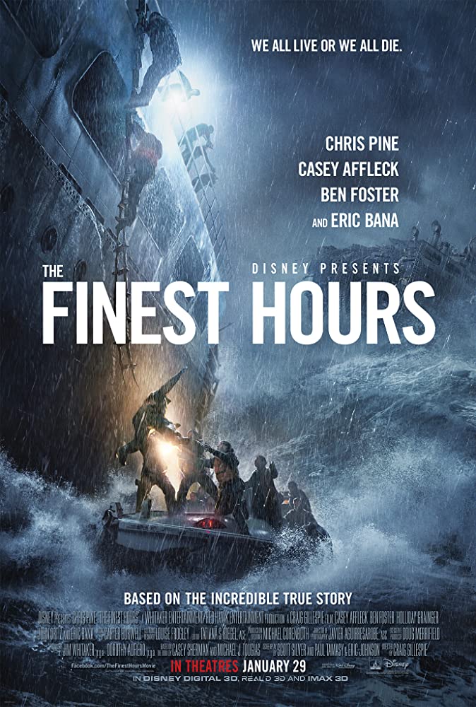 The Finest Hours (2016) ชั่วโมงระทึกฝ่าวิกฤตทะเลเดือด